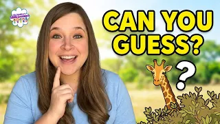 Toddler Learning with Ms Jessica: Can you Guess the Animal? Interactive Learning Video for Kids