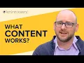What Content Makes a Good Screencast