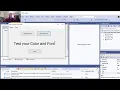 9 6 Font and Color Tester Visual Basic 2019