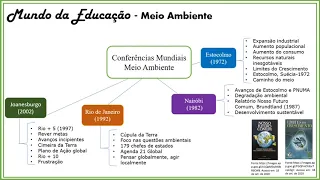 Conferências Mundiais sobre o Meio Ambiente: de Estocolmo a Rio + 20