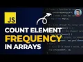 Count Element Frequency in JavaScript Arrays