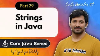 Strings in Java in Telugu Creation Methods Comparison Explained Core Java