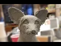 Making An Animal - Dog In Wet Clay Sculpture By Artsy Soul Edrian Thomidis
