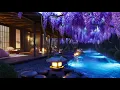 Wisteria Garden Flow - 10 Hours 4K Nature Sounds for Deep Sleep Meditation Relaxation