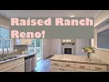 Complete renovation on a raised ranch property