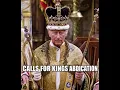 CHURCH LEADERS CALL FOR THE KINGS ABDICATION