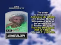 Anthonise Uta Joseph Short Obituary