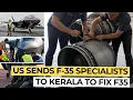 Download Lagu US Technicians Start F-35B Rescue After Fighter Jet Relocated to Hangar in Kerala