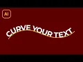 Curve Text In Illustrator