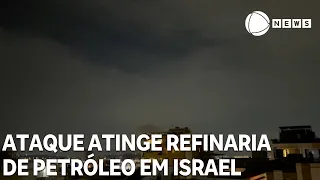 Ataque atinge maior refinaria de petróleo em Israel