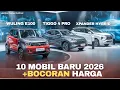 RESMI RILIS! Inilah 10 Mobil Baru yang Akan Hadir di 2026 + Update Harga Terbarunya!