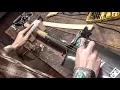 VOODOO CHILE on the 3-String Shovel Guitar Box Cutter Slide Guitar
