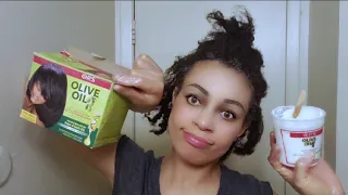 ors olive oil hair relaxer review hair care routine