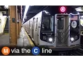 M Train via the C Line to 168th St