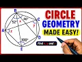 Circle Geometry Simplified Master This Visual Steps Solution