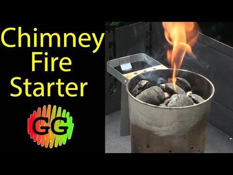 Download MP3 Chimney Fire Starter - How to start a BBQ fire (Braai)