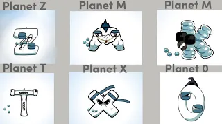 Alphabet Lore Ending But ALL Different Planet Versions 