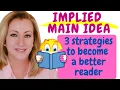 Download Lagu Finding Implied Main Idea | Reading Strategies for Better Comprehension Skills