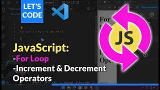 JavaScript Essentials For Loop Increment Decrement Operators