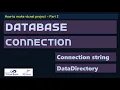 Creating Database Connection connection string DataDirectory for Vb net C project Part 2