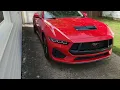 This is my new Mustang It s a 2024 that I bought from CarMax with 3 036 miles on it