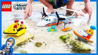Lego City Coast Guard Sea Plane Rescue!