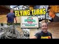 How FLYING TURNS Works At Knoebels Behind The Scenes World s Only Wooden Trackless Roller Coaster