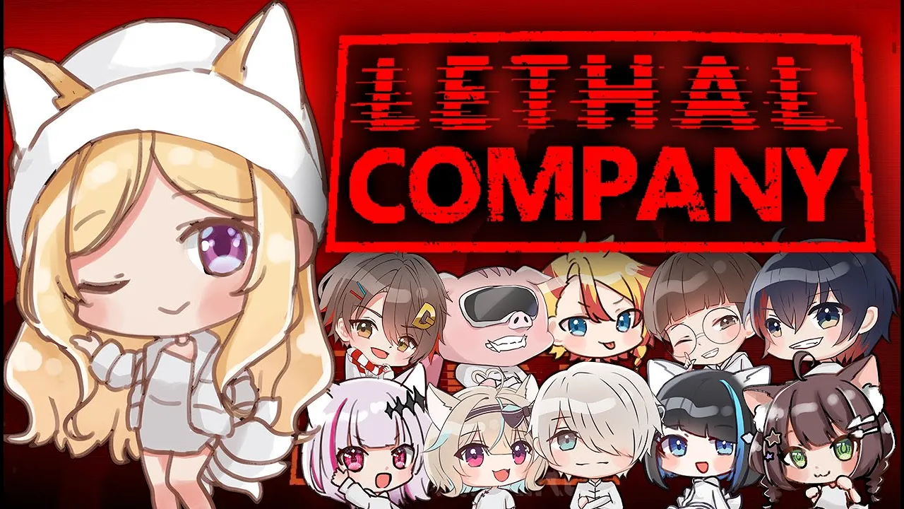 【 Lethal Company 】 白狐でリーサルカンパニーに就職だ！稼ぎ頭は誰だと思う？【ホロライブ/アキロゼ】
