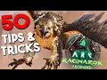 50 Tips Tricks You NEED To Know For RAGNAROK ARK Survival Ascended