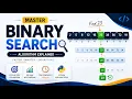 Binary Search Algorithm in Python Dry Run Diagrams O log n Explained