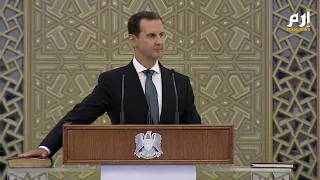 بشار الأسد يؤدي اليمين الدستورية لولاية رئاسية رابعة 