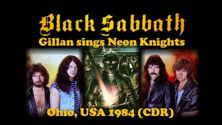 Download Black Sabbath with Ian Gillan - Neon Knights / Hot Line - Live 1984 (CDR) MP3