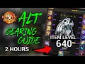 Download Lagu Fresh 80 to 640 ilvl in 2 Hours | Alt Gearing Guide