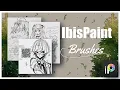 ibisPaint brushes qr codes Lineart