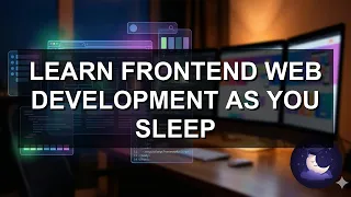 Learn FRONTEND WEB DEVELOPMENT as you SLEEP HTML CSS JavaScript Frameworks The Nap University