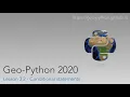 Geo-Python 2020 Lesson 3 2 - Conditional statements