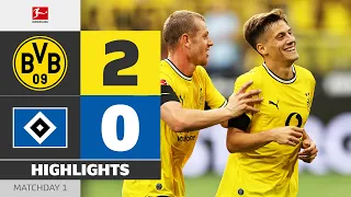 First Match, First Win! | BORUSSIA DORTMUND - HAMBURGER SV | Highlights | Matchday 1 – Bundesliga