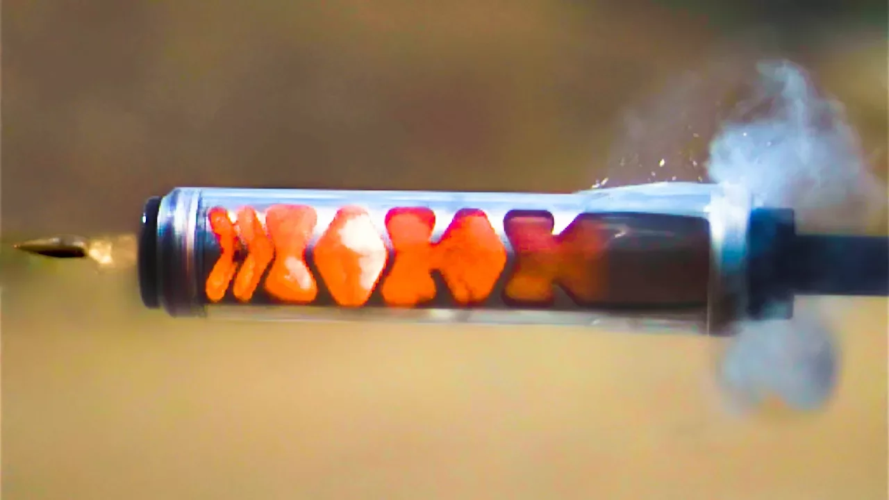 See Through Suppressor in Super Slow Motion (110,000 fps) - Smarter Every Day 177