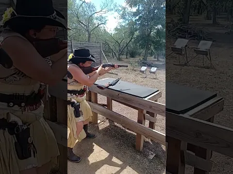 Runamuck Kate rifle slo-mo