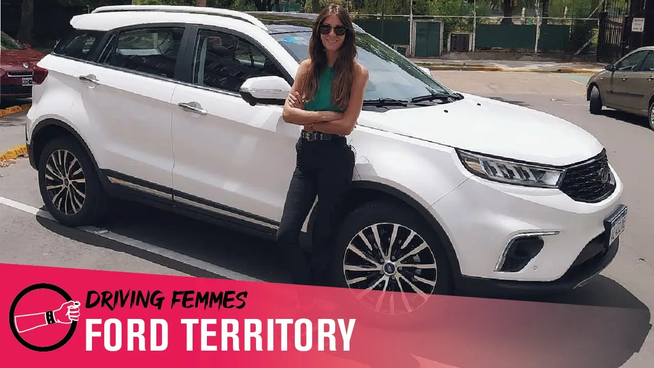 Test Drive Nueva Ford Territory 2020 Blanco Oxford La SUV Premium de Ford Argentina - Driving Femmes