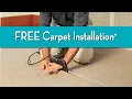 Free Carpet Installation