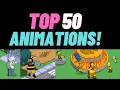 The TOP 50 ANIMATIONS in The Simpsons Tapped Out