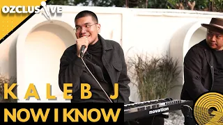 Download KALEB J - NOW I KNOW | OZCLUSIVE LIVE FROM HAFA WAREHOUSE MP3