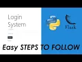 How to make Flask Login and Register Website with Python