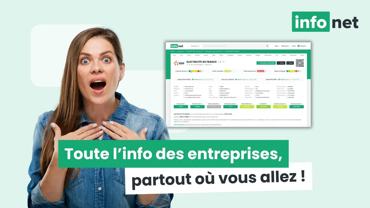 L’app Infonet : toutes les infos entreprises dans votre poche !