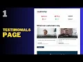 Design A Responsive Testimonials Page Using HTML CSS and JS Part 1