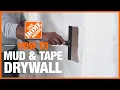 How to Tape and Mud Drywall The Home Depot