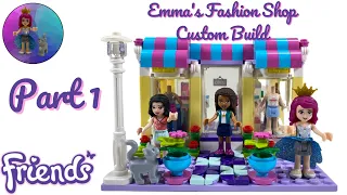 How to Build Emma’s Fashion Shop MOC custom build 41427 part 1