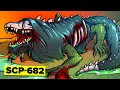 SCP-682 - Ways SCP Foundation Tried to Kill Hard To Destroy Reptile