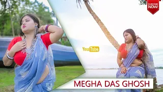 mirchi fashion cotton blend saree feat megha das ghosh saree fashion 2023